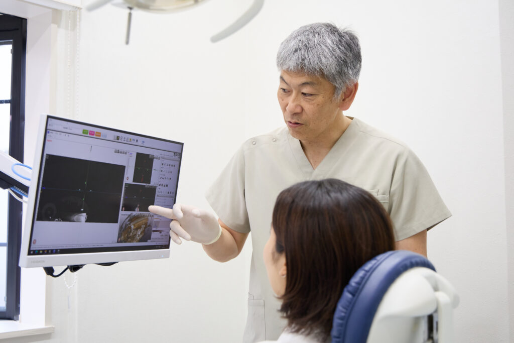 治療や通院の回数・費用は事前にご提示します。